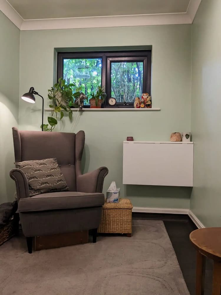 A photo of the counselling room